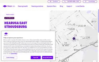HearUSA of East Stroudsburg website
