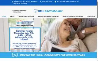 Bell Apothecary website