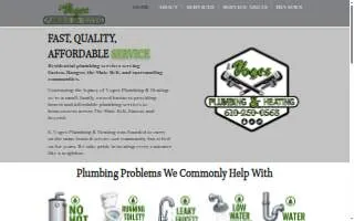E. Voges Plumbing & Heating website
