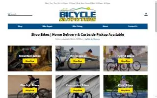 Bicycle Outfitters website