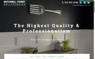 Mitchell Forry Wallcovering website