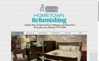 Hometown Refurnishing website