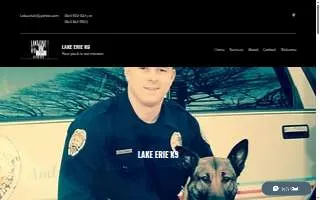 Lake Erie K9 website