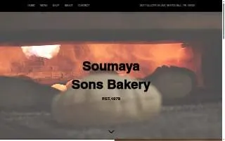 Soumaya & Sons Bakery website