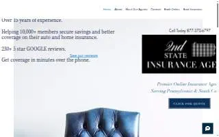 2nd State Insurance Agency website