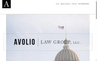 Avolio Law Group, LLC website