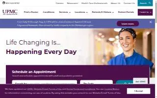 UPMC Allergy and Immunology website