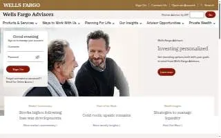 Wells Fargo Advisors Financial Network of St. Joseph website