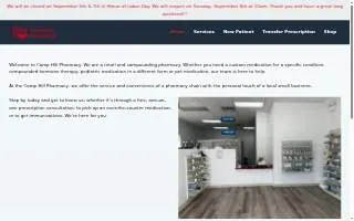 Camp Hill Pharmacy website