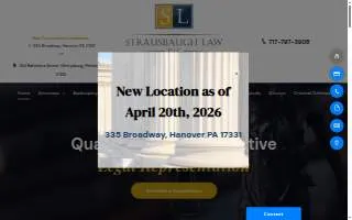 Strausbaugh Law website