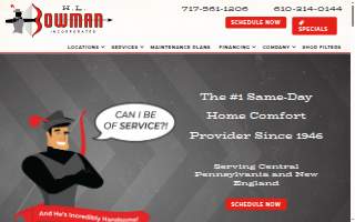HL Bowman Inc Plumbing Heating & AC