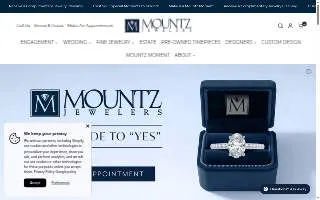 Mountz Jewelers website