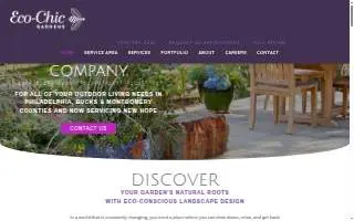 Eco-Chic Gardens website