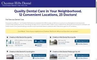 Chestnut Hills - Johnstown - Warren website