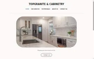 Top Granite & Cabinetry, Inc. website