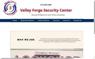 Valley Forge Security Center website
