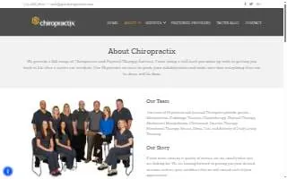 Chiropractix of Kingston website