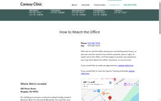 Conway Clinic - Dr. Malcolm Conway