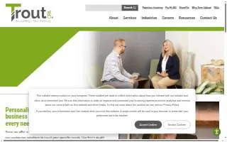 Trout CPA website