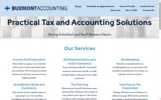 BuxMont Accounting, LLC website