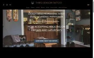 Third Season Tattoo website