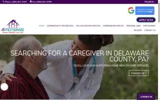 Affectionate Home Health Care Services LLC website
