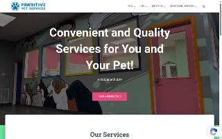 Pawsitive Reinforcement Pet Training website