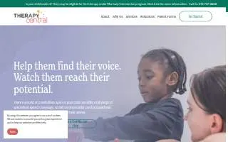 Therapy Central LLC website
