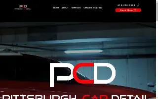 Pittsburgh Car Detail website