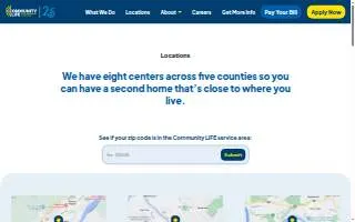 Community LIFE website