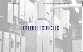 Oeler Electric LLC website