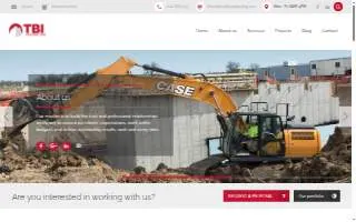 TBI Contracting Inc website