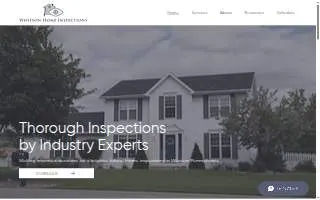 Whitson Home Inspections website