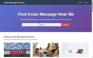 Asian Massage Therapy