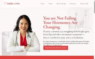 Midlife reMDy / WEIGHT reMDy website