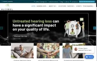 Renewed Hearing Solutions website