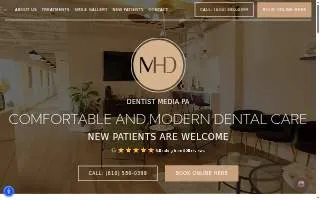 Media Hometown Dental website