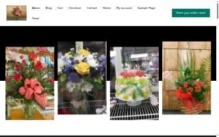 SM Florist Media PA website
