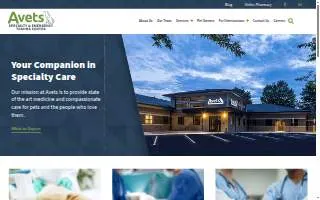 Avets of Monroeville website
