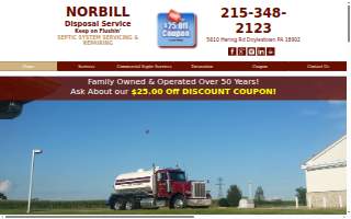 Norbill Disposal Service website