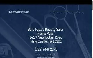 Barb Fava's Beauty Salon website