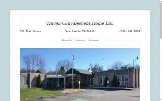 Haven Convalescent Home website