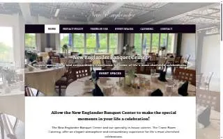 New Englander Banquet Center website
