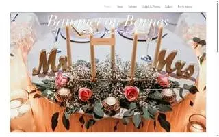 Banquet on Barnes Event Center At Knead Community Cafe website