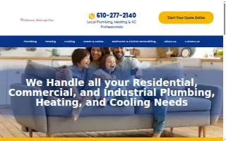 Dirosato Plumbing and Heating website
