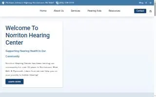 Hearing Care Center/Associates In Audiology website