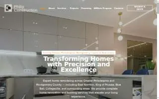 Philip Construction website