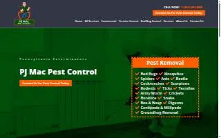 PJ Mac Pest Control of Norristown website