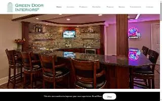 Green Door Interiors website