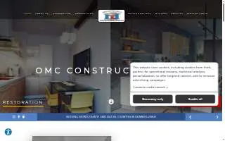 OMC Construction LLC website